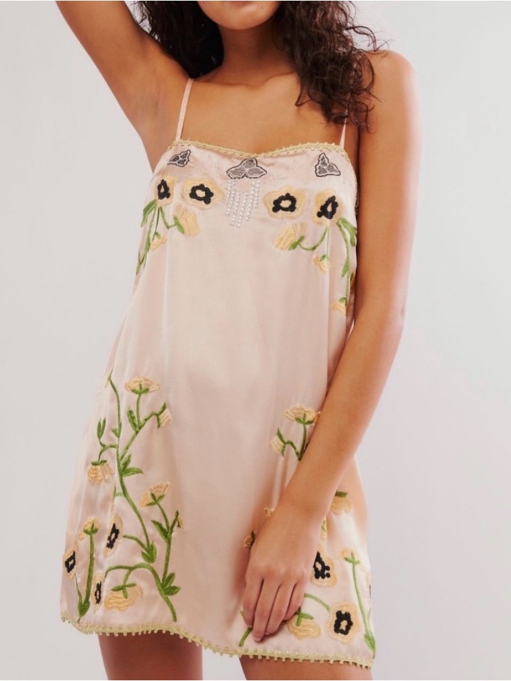 Free People “Bali Garden Party” Slip Dress - Picture 7 of 9